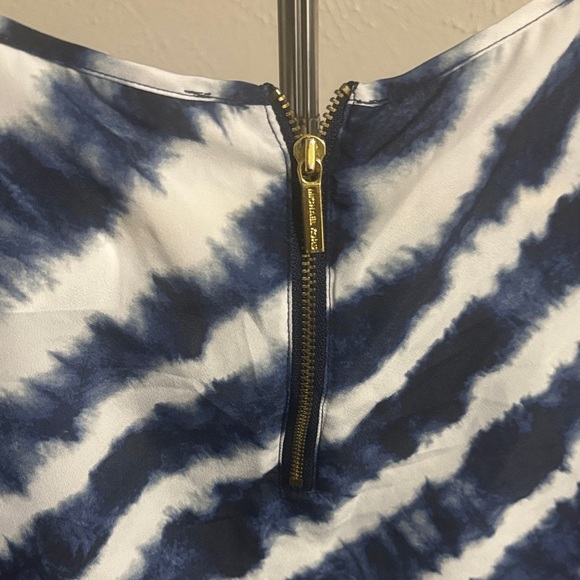 Michael Kors Navy and White Striped Tank Top - Picture 3 of 3
